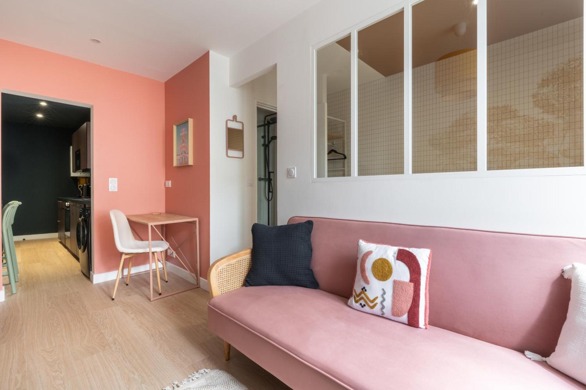 Appartement Elegant Proche Tramway & Centre-Ville Nantes Dış mekan fotoğraf