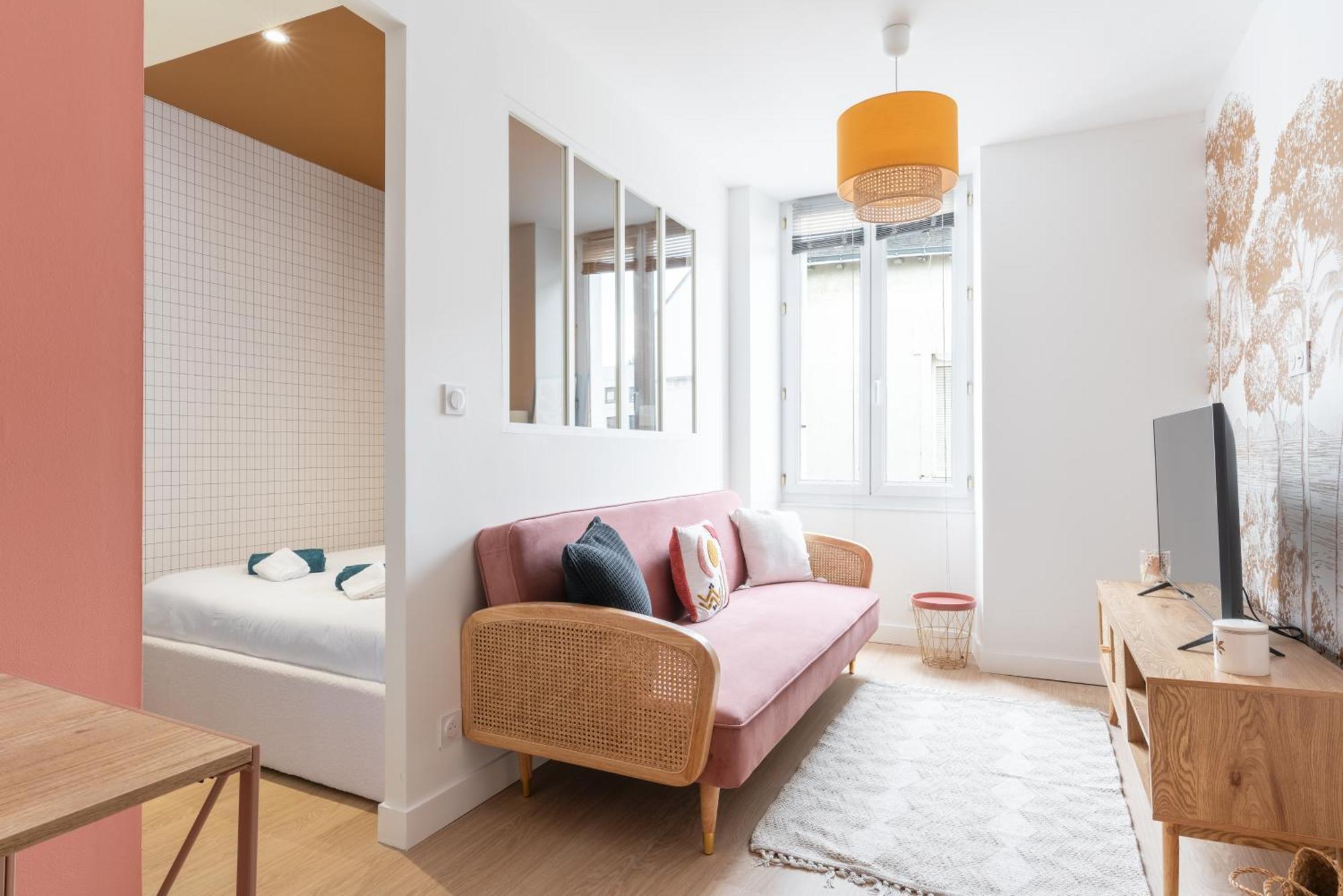Appartement Elegant Proche Tramway & Centre-Ville Nantes Dış mekan fotoğraf